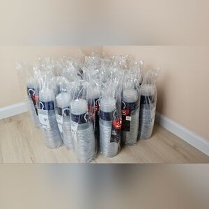 solo Clear Disposable Plastic Cups – Transparent Pack